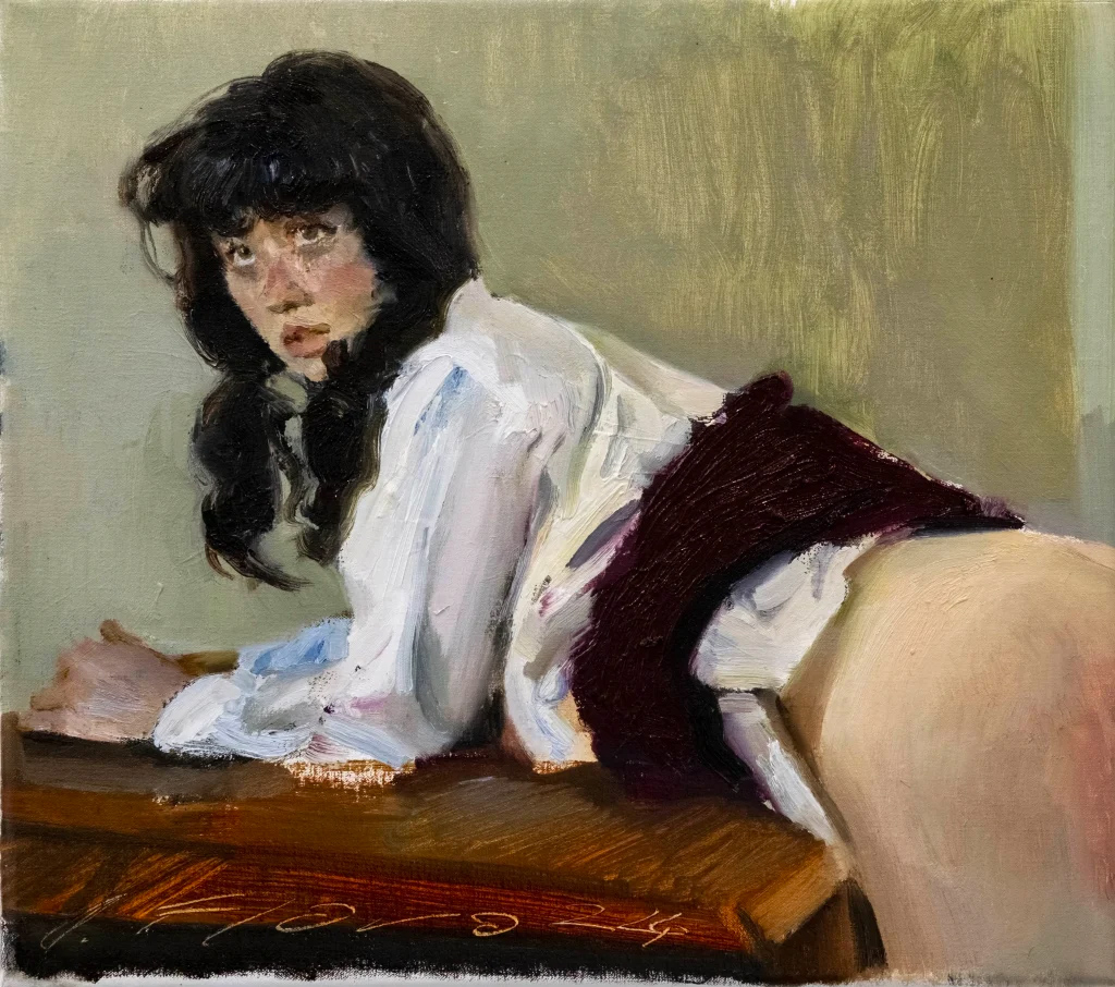 ¿Qué llave? (2024). 47,5 x 53cm. Óleo sobre lino ¿Qué llave? (2024). 47,5 x 53cm. Óleo sobre lino